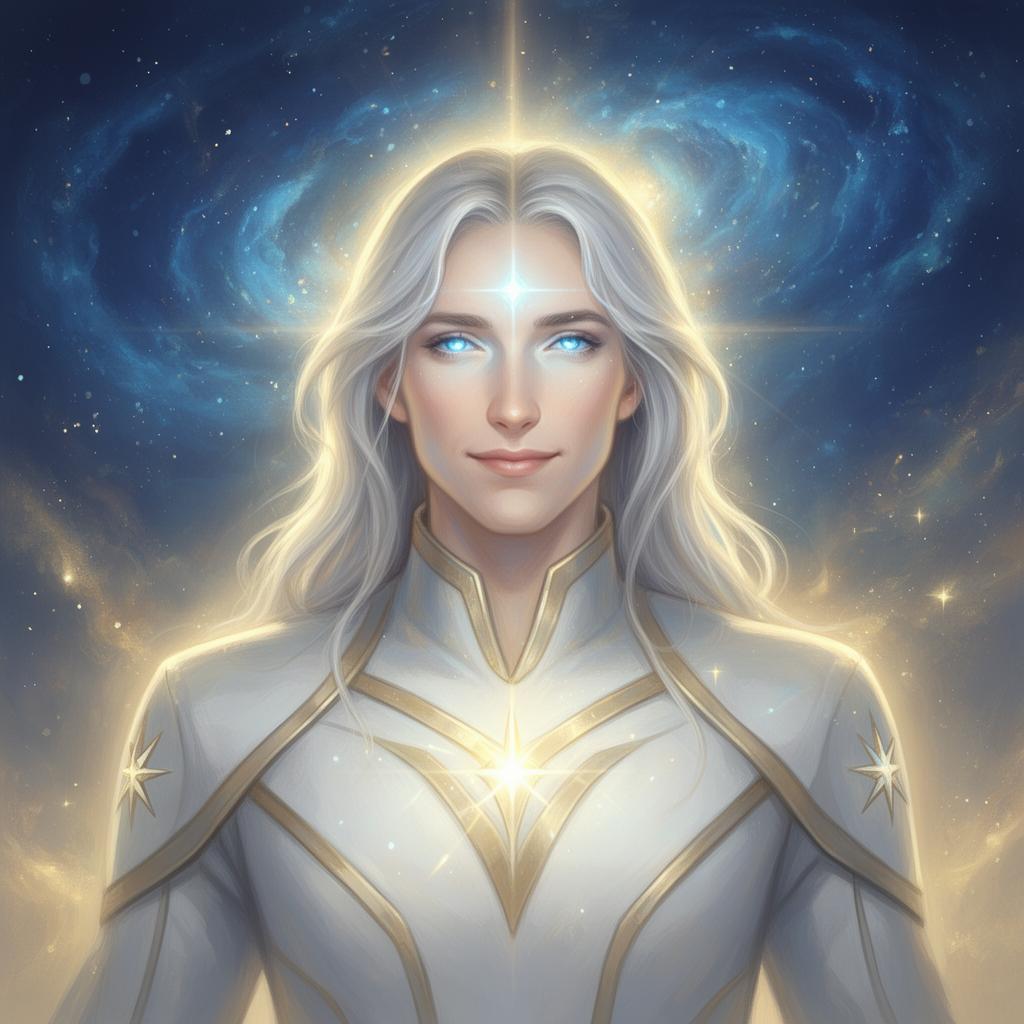 Portrait du Commandant Ashtar, être de lumière
